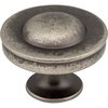 Jeffrey Alexander 1-1/4" Diameter Distressed Pewter Cordova Cabinet Knob Z111-BNDL